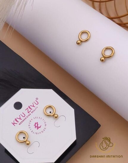 Golden Loop Earrings