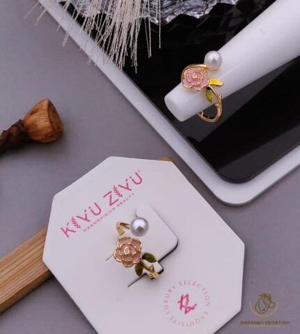 Enchanted Rose Pearl Ring