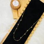 Floral Charm Gold-Plated Chain Necklace - Image 2